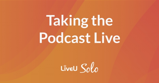 Producing a live podcast