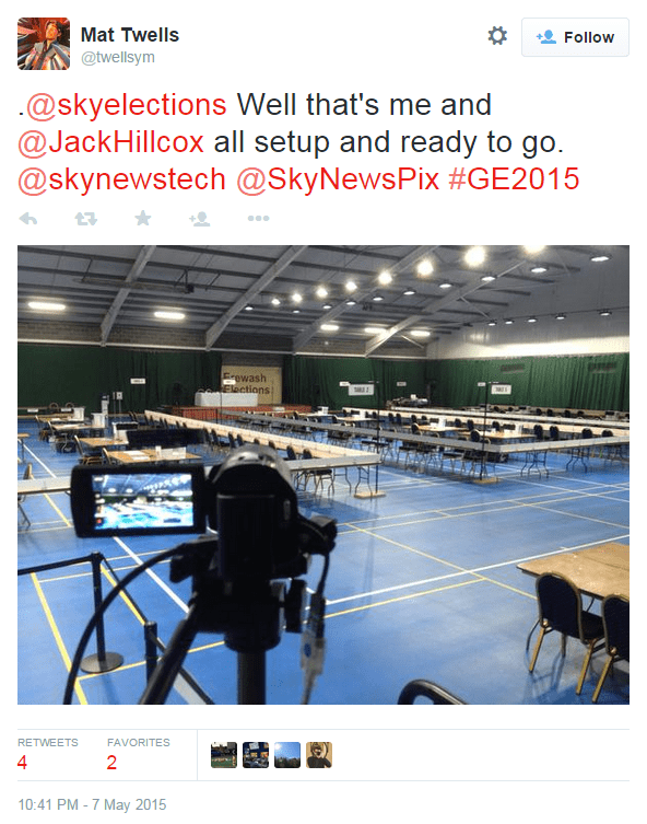 Sky News UK Election Coverage with LiveU - Image 4